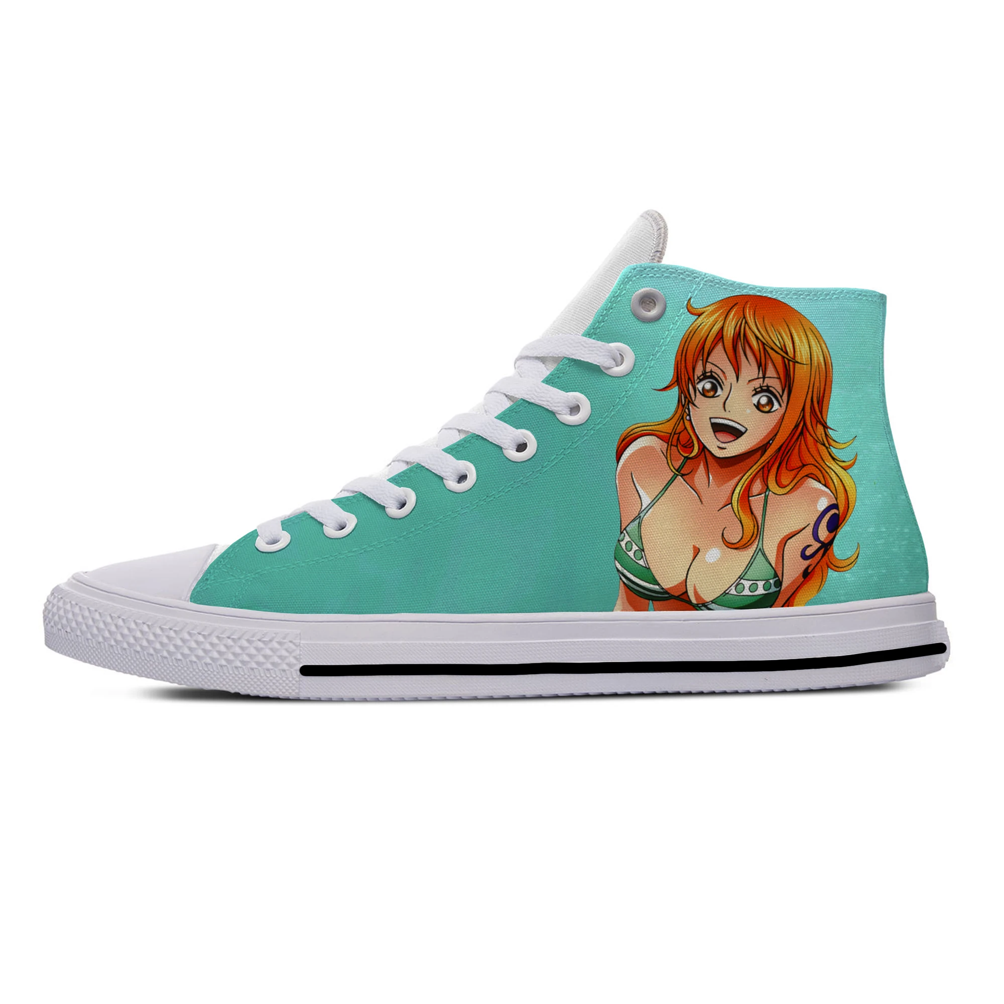 NAMI CUTE ONE PIECE THEMED HIGH TOP SHOES (5 VARIAN)