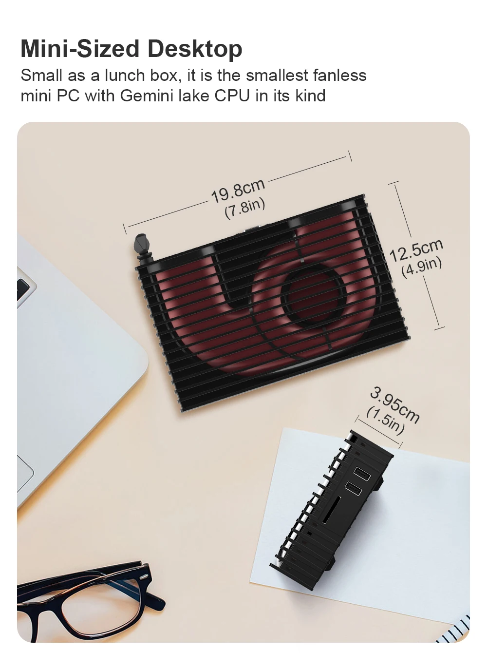 MeLE Triple 4K Display Mini PC - Intel Celeron J4125 Quad Core, 8GB DDR4, 128GB eMMC, 2xHDMI, 1xVGA, 4xUSB 3.0 - Small Gaming Computador Description Image.This Product Can Be Found With The Tag Names Barebone Mini PC, Computer Office, Mini pc