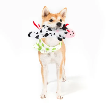 

Squeak Plush Dog Toys Chew Toy For Dogs Leather Shell Shape Goods For Dogs Dog Accessories Plush Dog Toys Stuffed Pet Puppy Toys