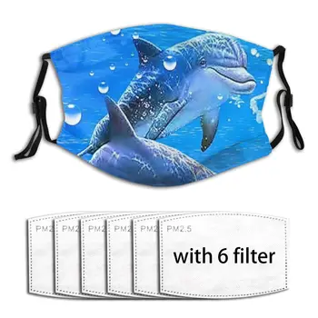 

Outdoor Washable 2020 Summer Face Masks Surfing Whale PM2.5 Filter Protector Dust Haze Male Anti Dust