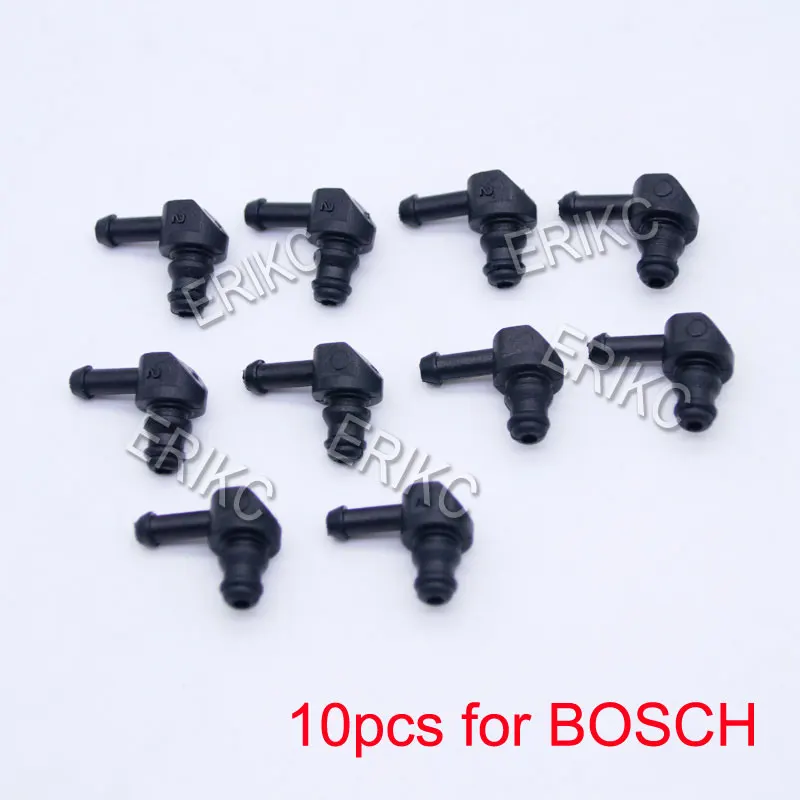 10 pcs L for Bosch Двухходовая трехходовая Соединительная труба дизельного инжектора обратного отвода масла Соединительная труба типа T и L пластиковый разъем для Bosch Denso - Цвет: 10 pcs L for Bosch