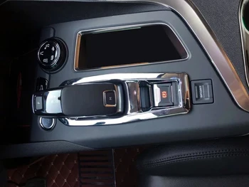 

For Peugeot 3008 GT 5008 GT 2017 2018 2019 Chrome Interior Gear Shift Frame Decorative Cover Trim 1PC ABS Car Accessories