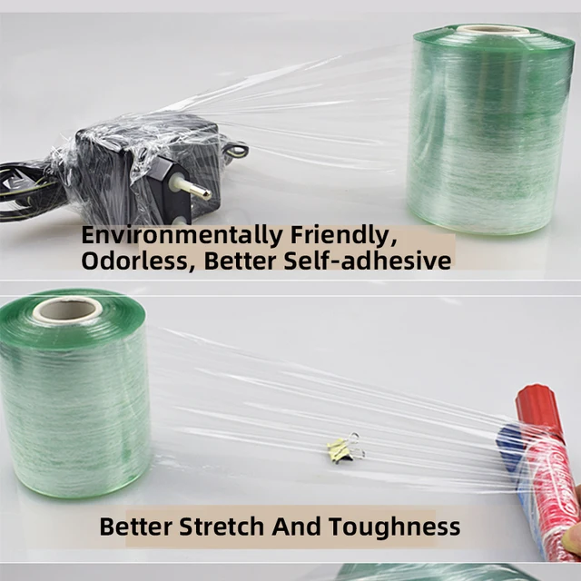 Pvc Nyújtó Film Tekercselés Parafilm Metszés Strecth Graft Bimbózó Gátvirágú Réselő Növény Fa Óvoda Átlátszó Műanyag - Image 3