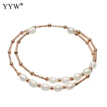 5 прядей/сумка женская мода Пресноводный Культивированный жемчуг браслет для женщин браслет Новое поступление ювелирные изделия высокого качества аксессуары для женщин
