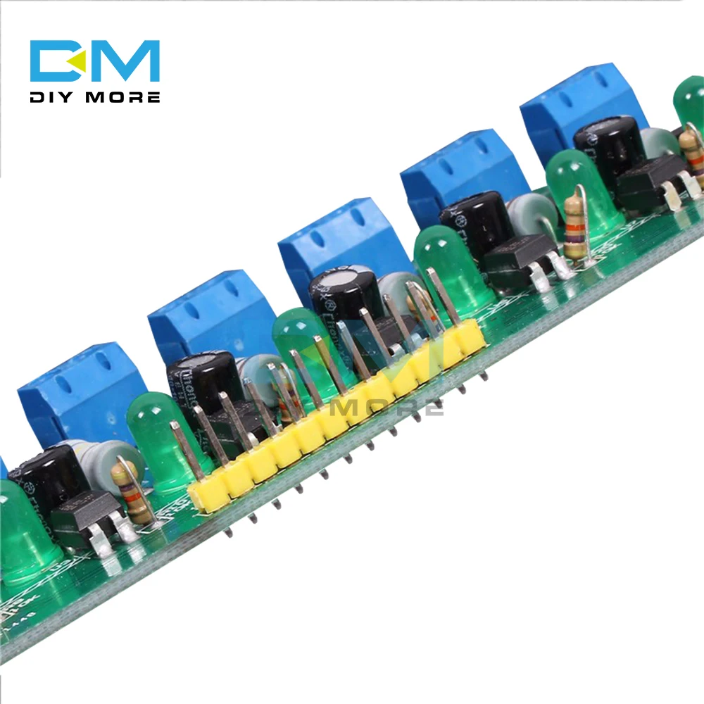 8 канальный AC 220V 3V 5V канальная оптопара изоляционная тестовая плата