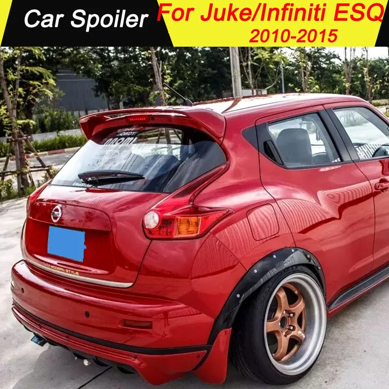 Задний спойлер из АБС пластика для Nissan JUKE или Infiniti ESQ 2010 2015 цветное автомобильное