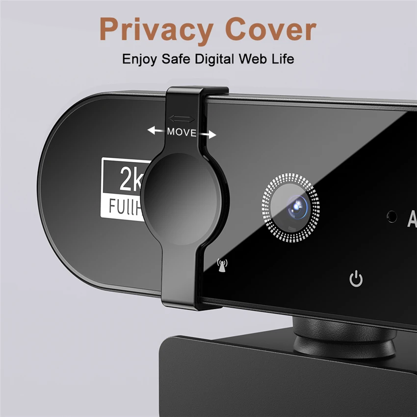 para PC, Web Cam, USB Online, Full HD, 1080 P, 2K, 4K