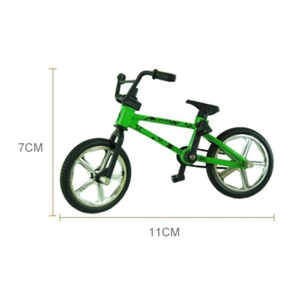 Мини-велосипед игрушка из сплава BMX Finger модель велосипеда фанаты велосипедов детская игрушка подарок украшение Забавный велосипед подарки, произвольный цвет