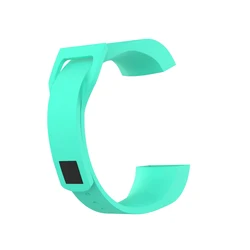Waterproof Silicone Sport Watch Strap - Colorful and Replaceable Bracelet - Redmi (Mint green)