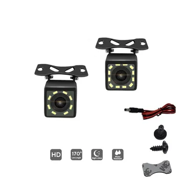 

Universal Car Rear View Camera HD IR Night Visions 12 Led Backup Parking Camera Waterproof 170 Wide Angle Reverse Parking Camera