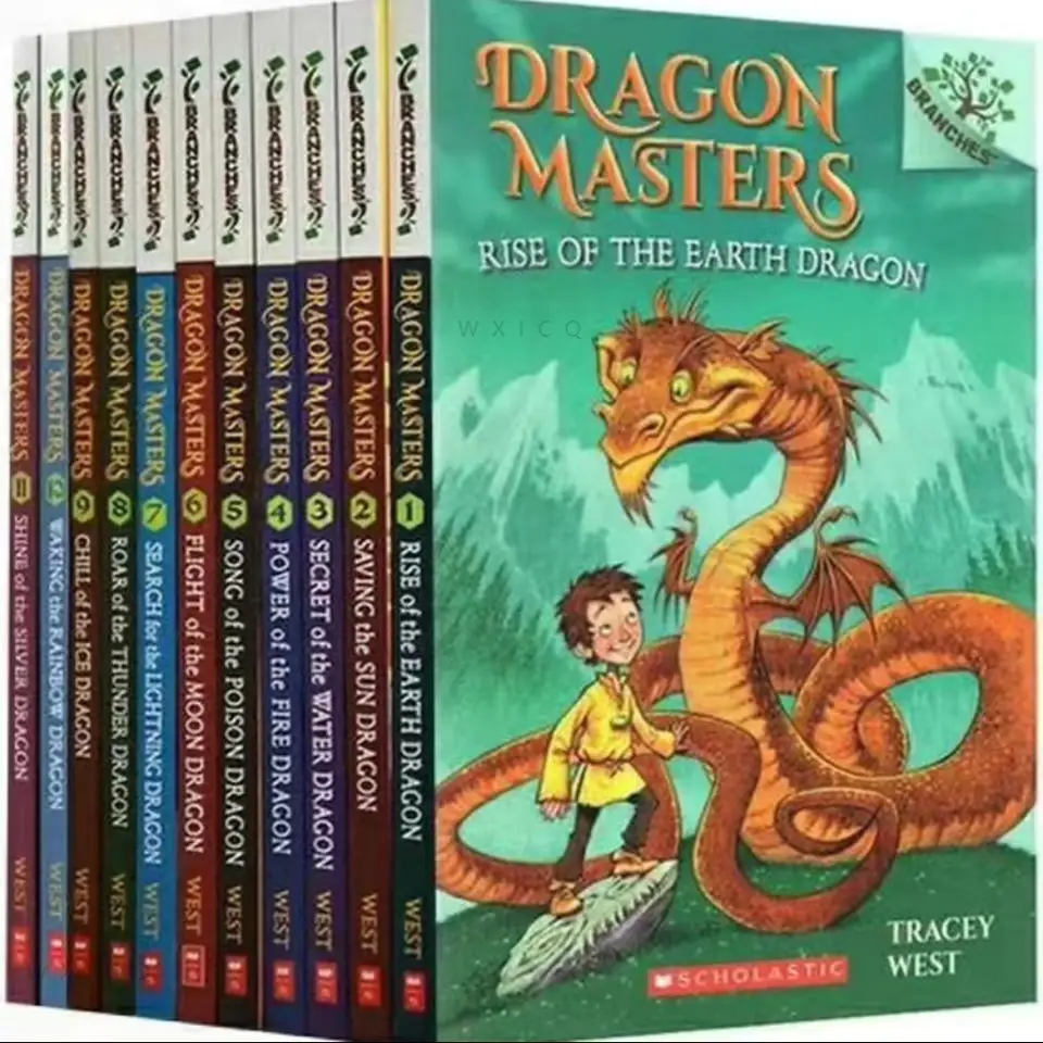 18 Books/set Dragon Masters Children Books Kids English Reading Interesting  Story Book Chapter Book Novels Read Train 5-10 Years - Languages -  AliExpress