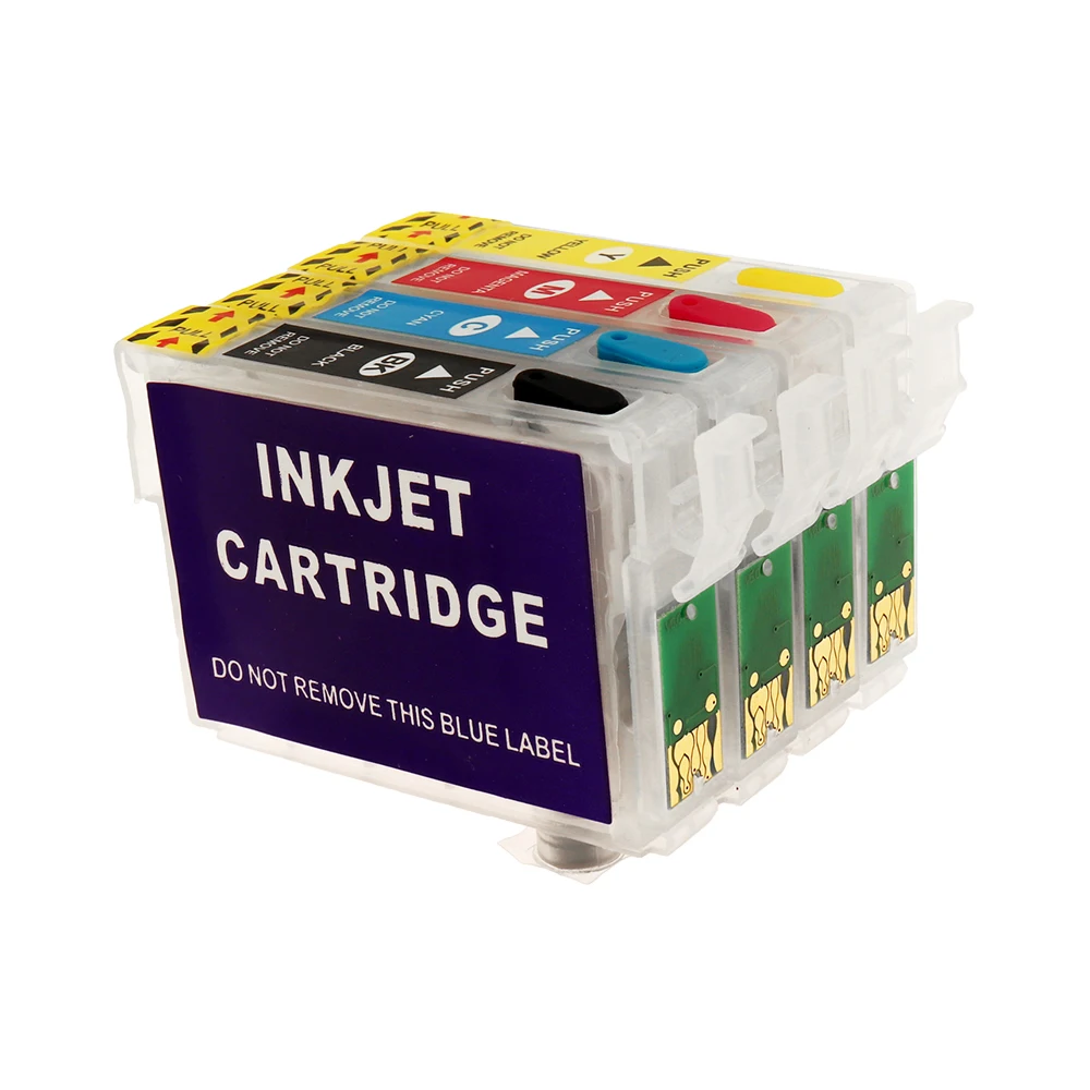 Многоразовый картридж для принтера Epson 73N T0731N Stylus TX200 TX410 TX210 TX300F T40W TX600FW TX550W с