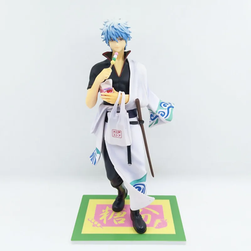 Японское аниме фигурка Sakata Gintoki GINTAMA фигурка Коллекционная модель игрушки для мальчиков A169