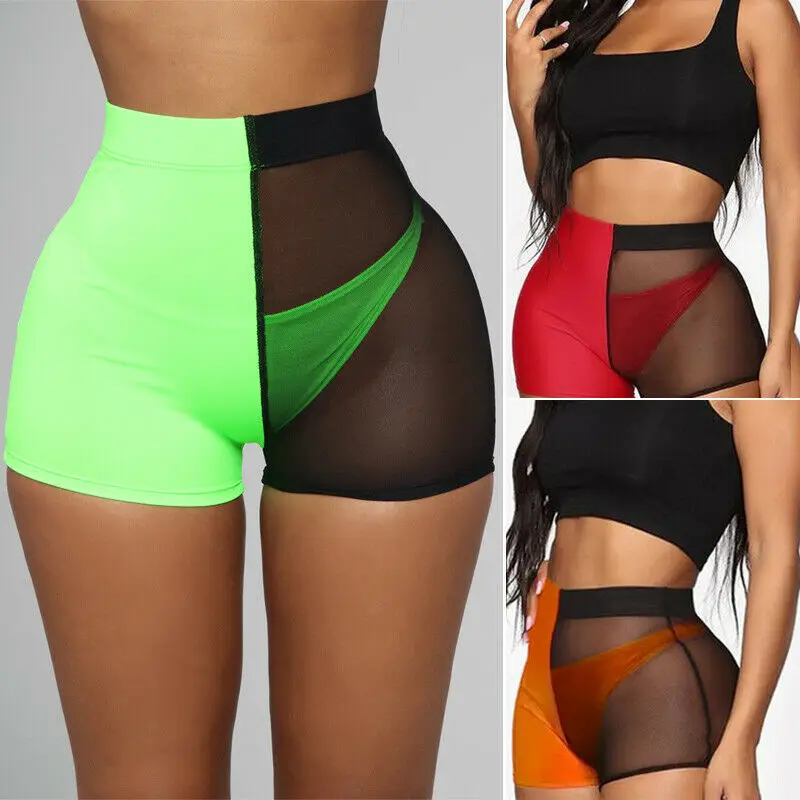 See through biker shorts Clearance