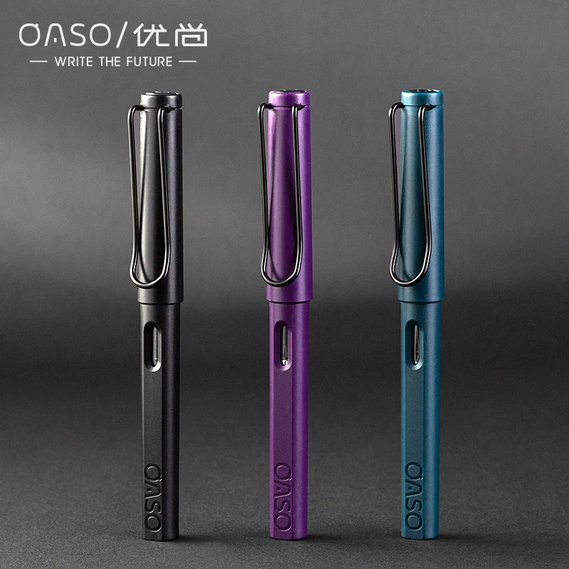 Роскошная качественная OASO модная цветная ручка для фонтанов канцелярские принадлежности студентов и