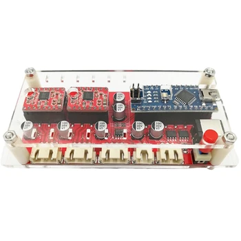 

FULL-USB XY 2 Axis Control Board Driver CNC Cutter Engraving Machine Part Stepper Motor Driver Double Y Axis Controller