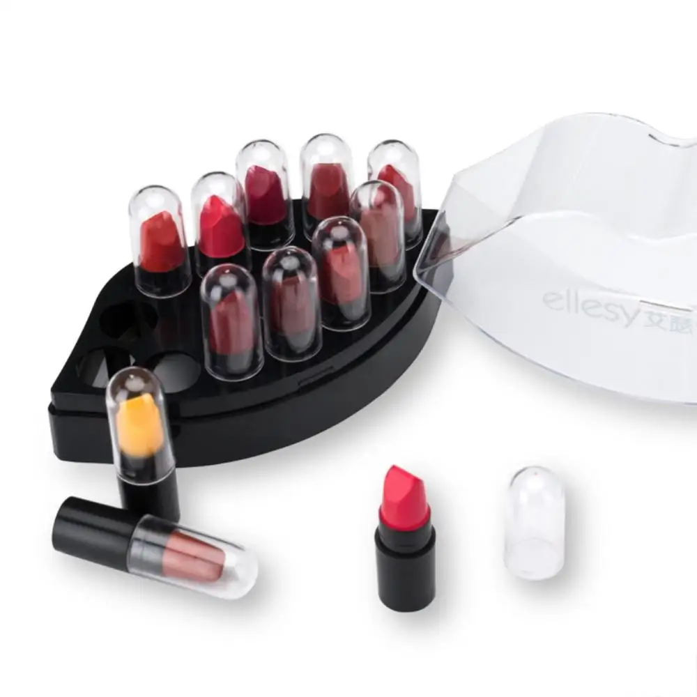

12 Colors Cute Mini Matte Lipstick Long Lasting Set Lipstick For Lips Stick Waterproof Mate Tint Lip Kit Lipgloss