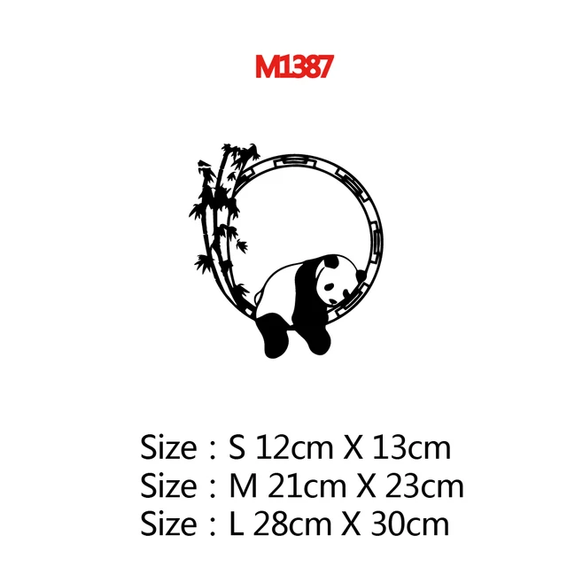 Cute Panda Car Sticker Funny Sticker Vinyl Decal Waterproof Decoration Accessories Car Decal M1387