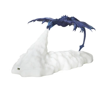 

3D Printing Fire-Breathing Dragon Light Home Creative Night Light Table Lamp LED Rechargeable Night Light Birthday Gift