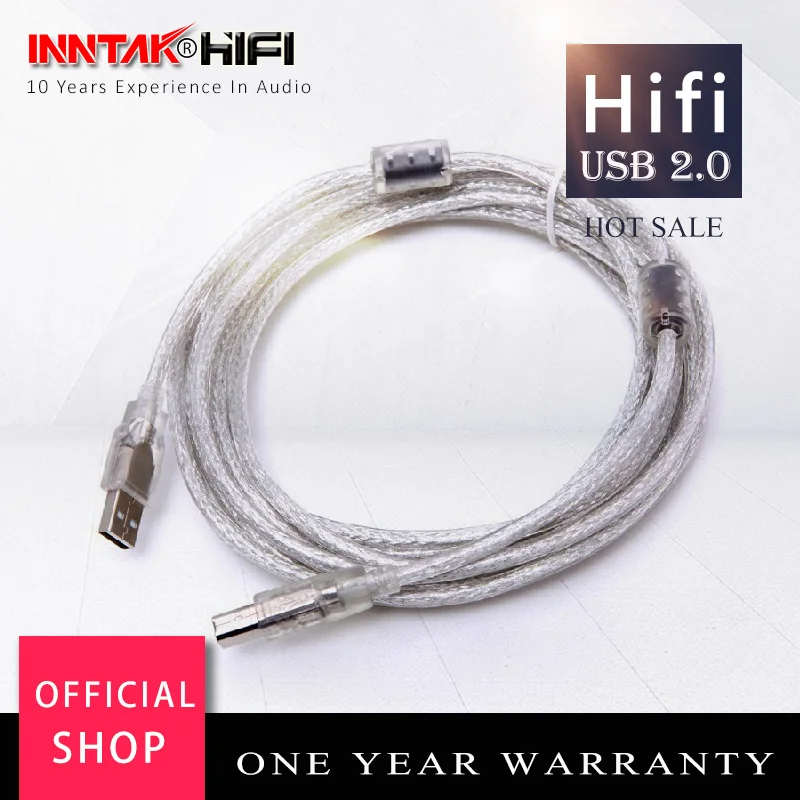 1 шт. Высокое качество USB2.0 A-B 5 м HiFi USB кабель для DAC аудио | Электроника
