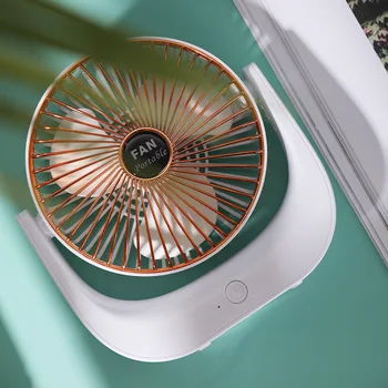 

Usb Portable Wireless Electric Fan Desktop Charging Small Fan Mini Desktop Fan For Both Male And Female Students Wireless