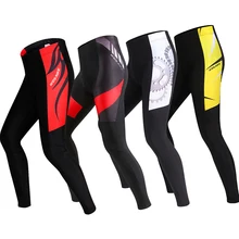 Открытый осень зима унисекс велосипедные штаны Велоспорт Силиконовые подушки брюки дышащие быстросохнущие 4 цвета унисекс велосипедные брюки