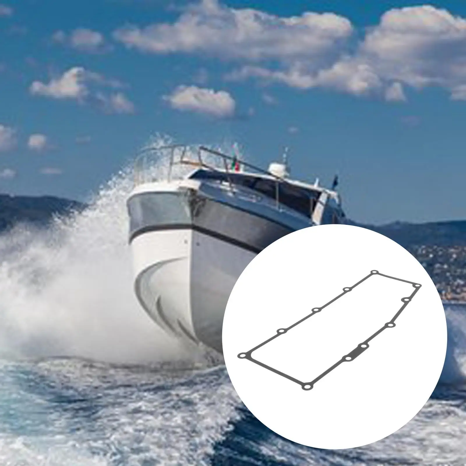 Crankcase Water Intake Gasket Compatible with Yamaha Boat FX FZ VX 6BH