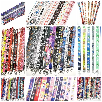 

Random mix different Neck Strap Lanyards Badge Holder Rope Pendant Key Chain Accessories S3