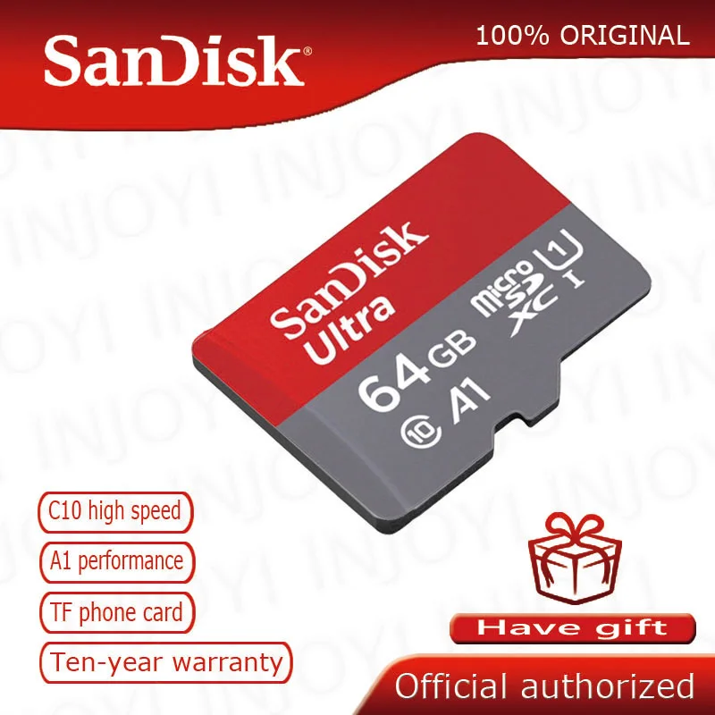 サンディスクマイクロ Sd カードメモリカードクラス 10 A1 フラッシュメモリカード Microsdhc Microsdxc Uhs 1 Microsd Cartao デメモリア Micro Sd Card Sd Cardsd Card Class Aliexpress