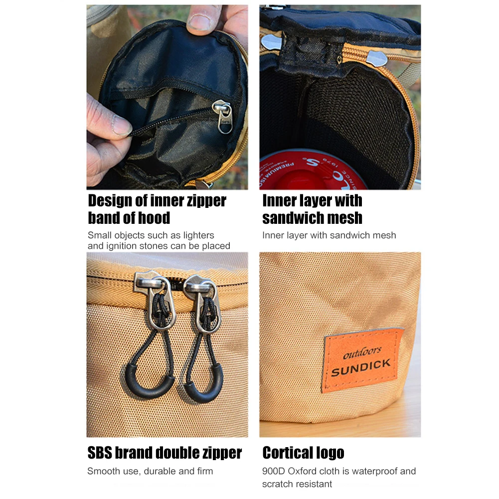 YIC Couvercle De Réservoir De Camping Butane Étui De Protection Pour