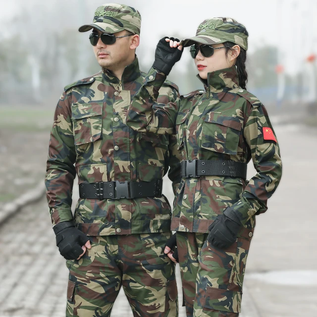 Uniforme militar de camuflaje para hombre y mujer, trajes de combate  táctico, ropa de caza Airsoft, pantalones militares, conjuntos de  entrenamiento al aire libre - AliExpress