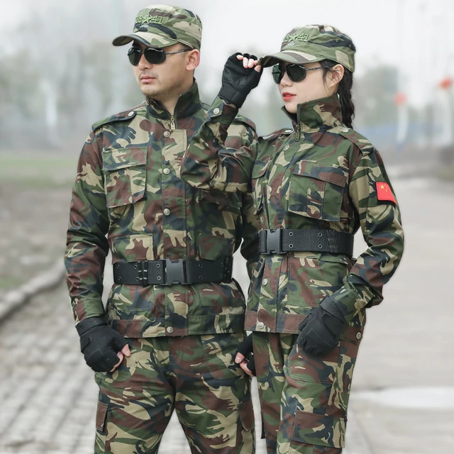 Uniforme Militar para hombre y mujer, traje táctico de camuflaje, Uniforme  táctico del ejército, ropa de caza Militar - AliExpress