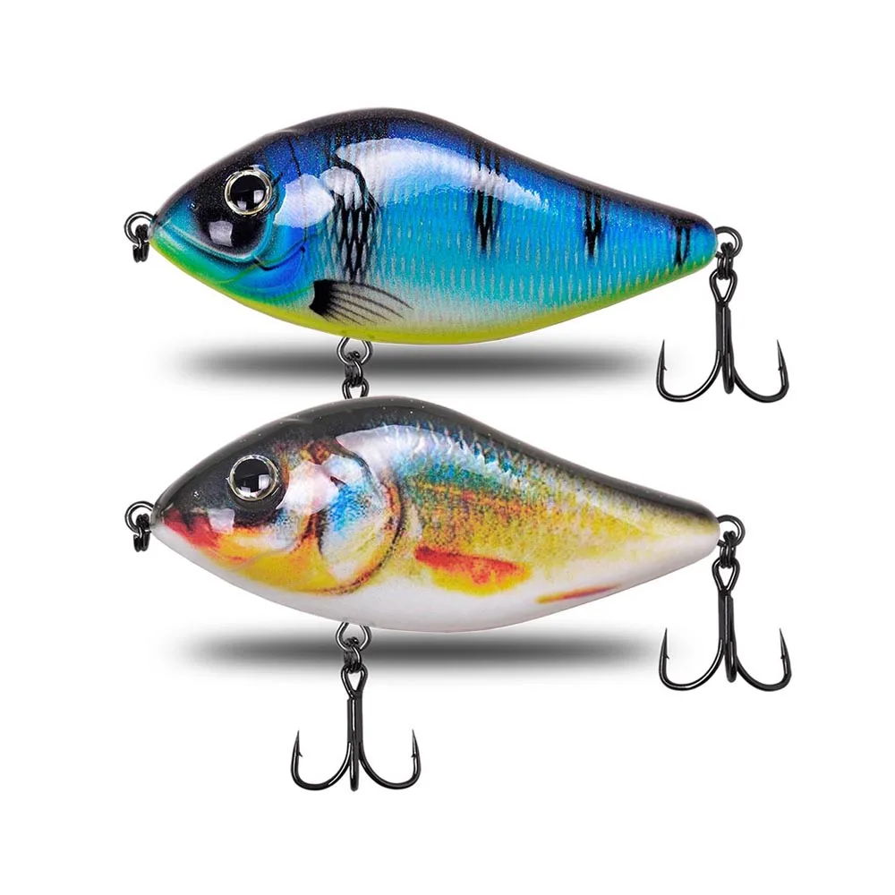 slow sinking jerk bait fishing lure 80mm 25g for pike pesca bass CF LURE  New Hot Tackle Musky jerk baits Qulity Hooks