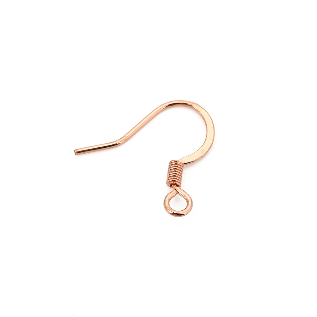 50pcs/lot 316L Surgical Stainless Steel 0.7x15mm Gold Rose Gold Silver Tone  Ear Wire Fish Hook DIY Earring Clasp Jewelry Finding