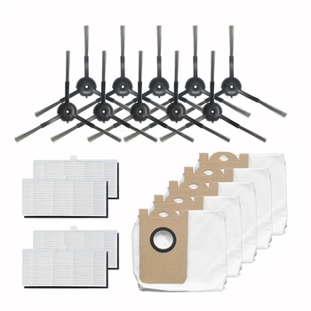 

19 Pcs Robot Side Brush Mop Hepa Filter for Proscenic M70 M7 Robot Vacuum Cleaner Parts Accessories Replacement Kit