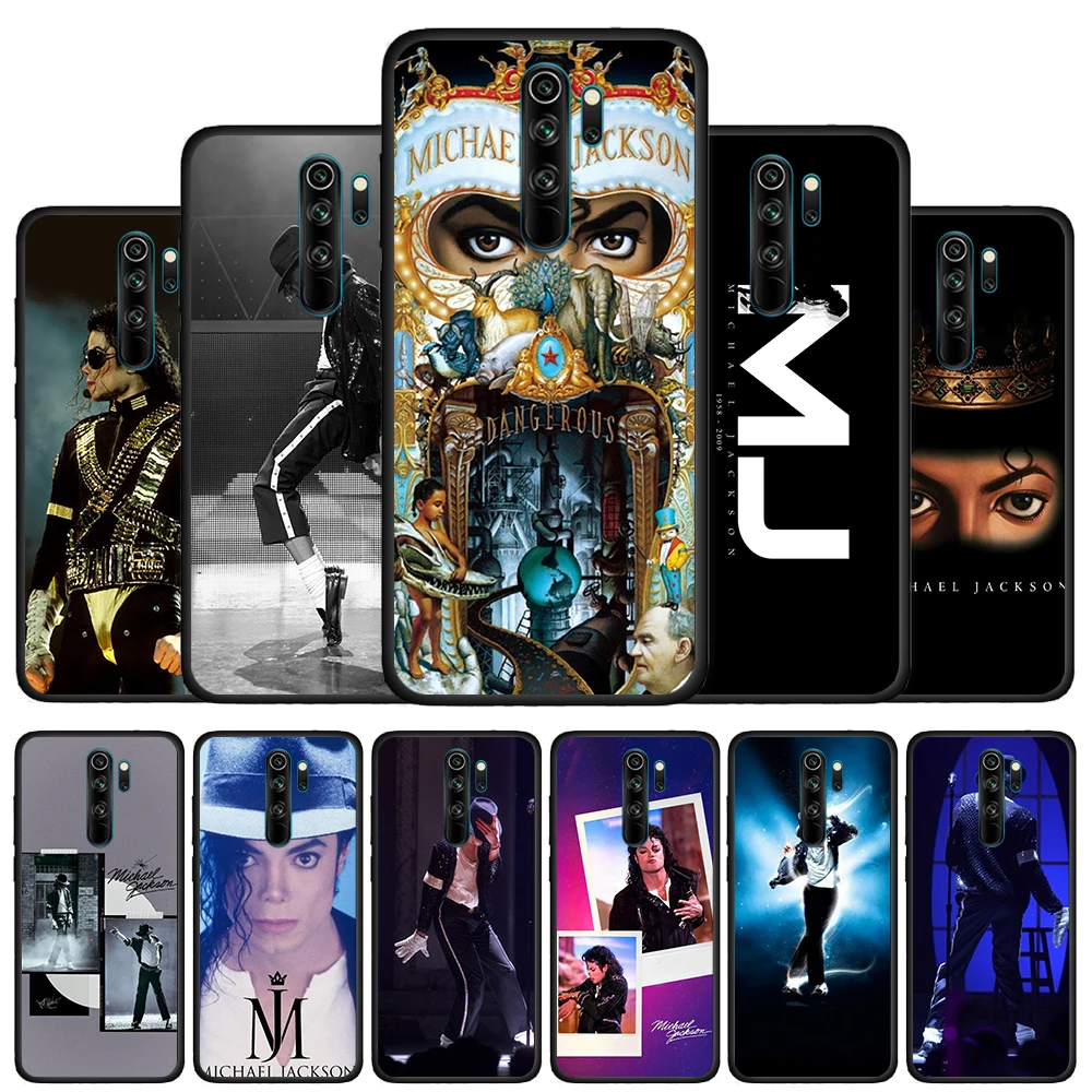 Michael jackson dance Music Silicone Cover For Xiaomi Redmi 10 9T 9 9C 9A 9AT 9i 8 8A 7 6 Pro 7A 6A 5 5A 4X S2 Plus Phone Case | Мобильные