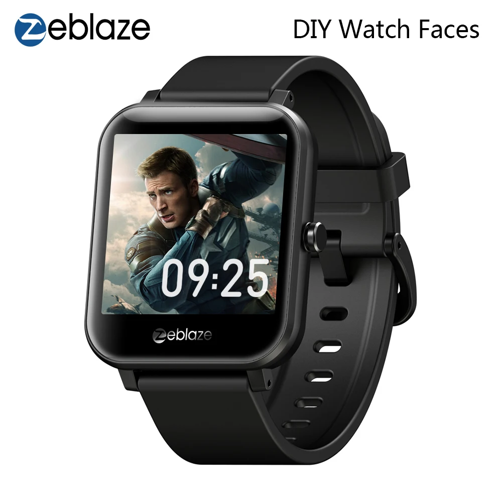 Оригинальные Смарт часы Zeblaze GTS с Bluetooth вызовом для мужчин 1 54 дюймов IP67