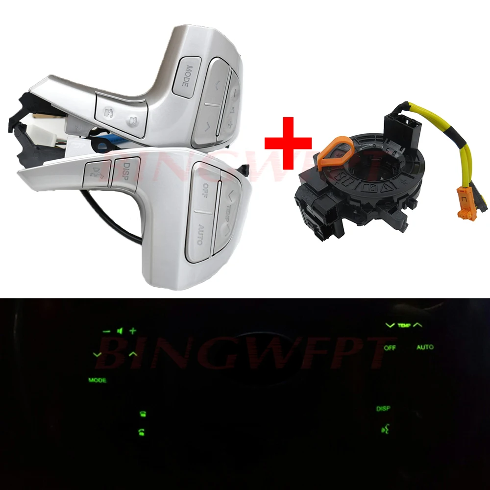 

84250-0E220 84250-0E120 Auto Steering Wheel Audio Control Button Switch For TOYOTA HILUX VIGO COROLLA CAMRY HIGHLANDER IN