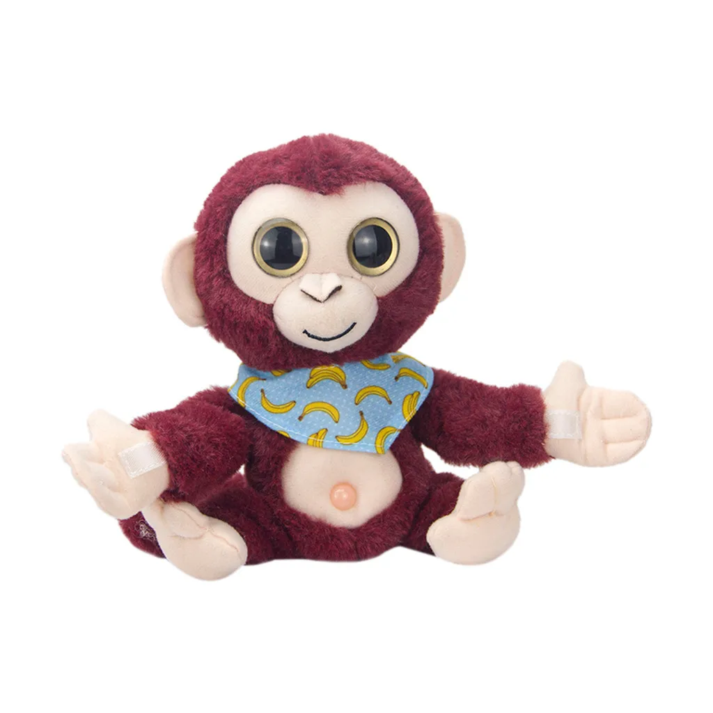 Электрические игрушки Mimicry Pet говорящая обезьяна повторяет то, что вы говорите электронные плюшевые игрушки для детей горячая Распродажа милые игрушки