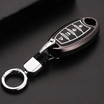 

Zinc alloy+Luminous Car Remote Key Case Cover For Nissan Qashqai J11 Skyline Juke Alissa X-Trail T32 Murano Note Almera Keyless