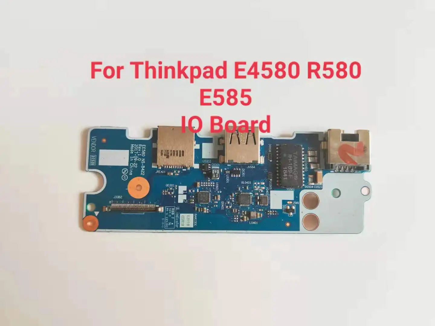 

Original Laptop Parts Power Switch Button Board For Lenovo E580 E585 R580 POWER BOTTON USB IO BOARD NS-B422 01LW409