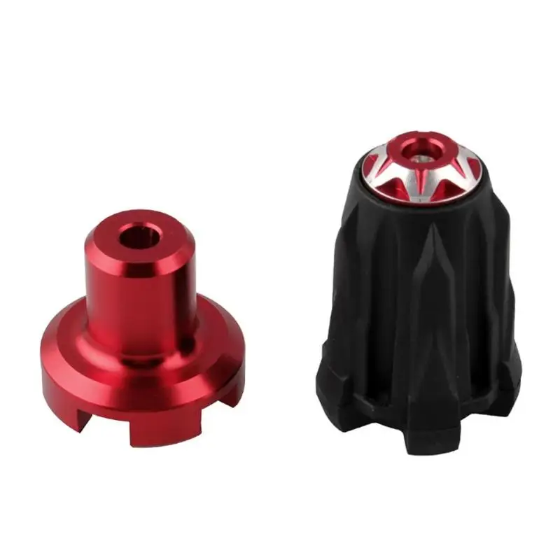 1 Pair Motorcycle Frame Anti-fall Pole Sliders Aluminum Alloy Stainless Steel Falling Protectors Crash Pads for YAMAHA HONDA