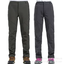 Мужские женские лыжные брюки, зимние уличные ветрозащитные походные брюки для сноуборда, мужские зимние брюки, водонепроницаемые ветрозащитные теплые брюки