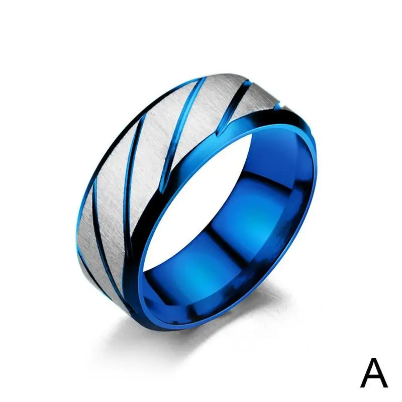 Auxauxme титановая Staal Graveren Naam Liefhebbers Paar Ringen Gouden Wave Patroon обручальное кольцо Voor Vrouwen Mannen