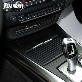 

Car Drinks Holders Car Centre Console Cup Holder Slide Roller Blind Cover For BMW X5 E70 X6 E71 2007-2014 Auto Accessories