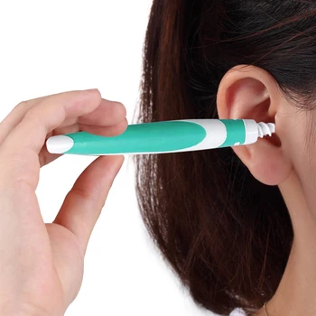 

Ear Wax Remover Tool Soft Spiral Head Ear Care Clean Earwax Cleaning Swab Ear-pick Cleaner Device Safe Ear Cleaner Care Tool