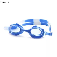 Детские плавательные очки профессиональные плавательные тренировочные очки для подростков Простые Стеклянные водонепроницаемые противотуманные прозрачные очки для дайвинга es