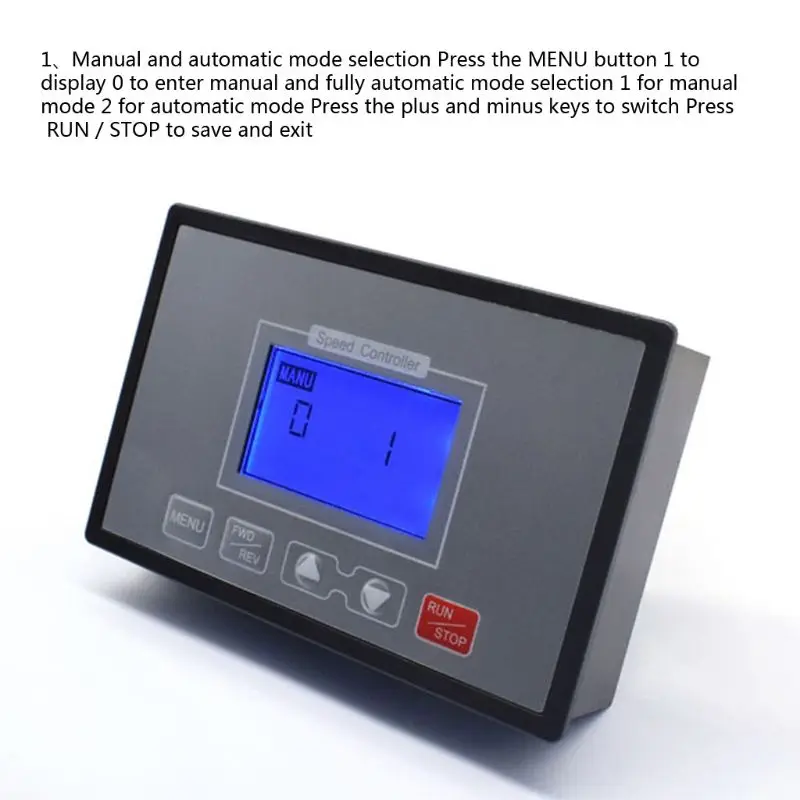 Controlador de Velocidade do Motor Inteligente Display Digital Adjustable 100% Ajustável 60a Pwm Dc10-55 v Cronometragem Reversível Dropship Lcd 0 1 Lcd inteligente display digital 0 adjustable 100%