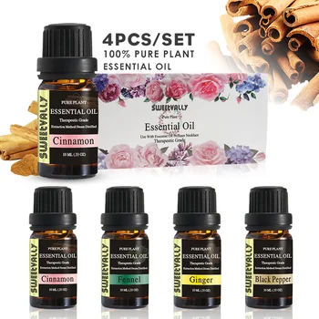 

Whole Sale 4 Styles Essential Oil Set Plant Fragrant Essential Oil Relax Essential Oil Reduce Anxiety Essential Oil For Massage