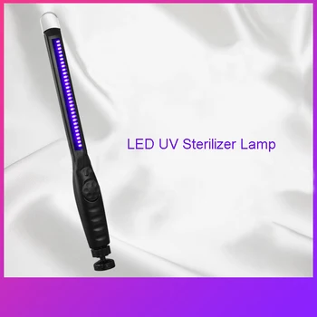 

30LED UV Sterilizer Lamp UVC Germicidal Lamp Sterilizer Rechargeable Home Portable Ultraviolet Disinfection Bactericidal Lamp